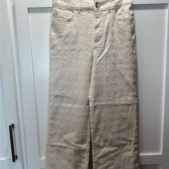 THE SKIPPER- HIGH RISE CROPPED WIDE LEG - Picture 4 of 7